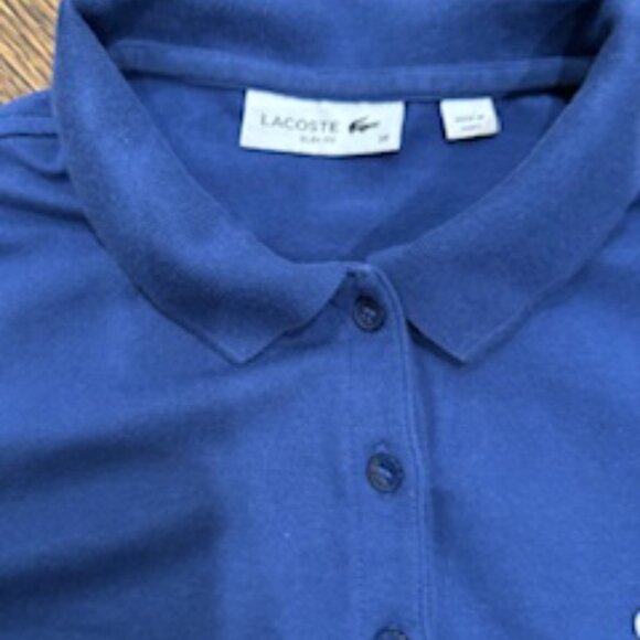 Lacoste Classic polo l/s slim fit sz 38 - Picture 9 of 13